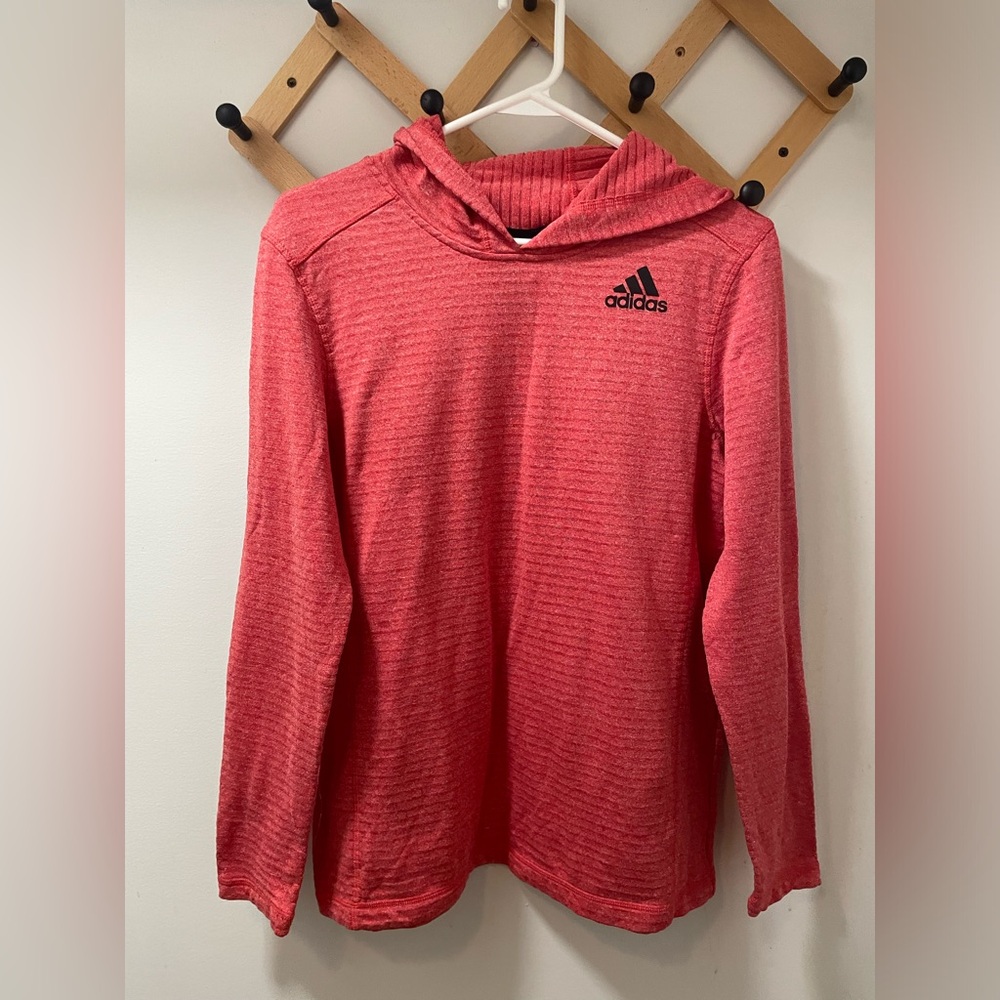 🔴4/$15 BUNDLE ONLY🔴 Adidas Light Weight Hooded Pullover